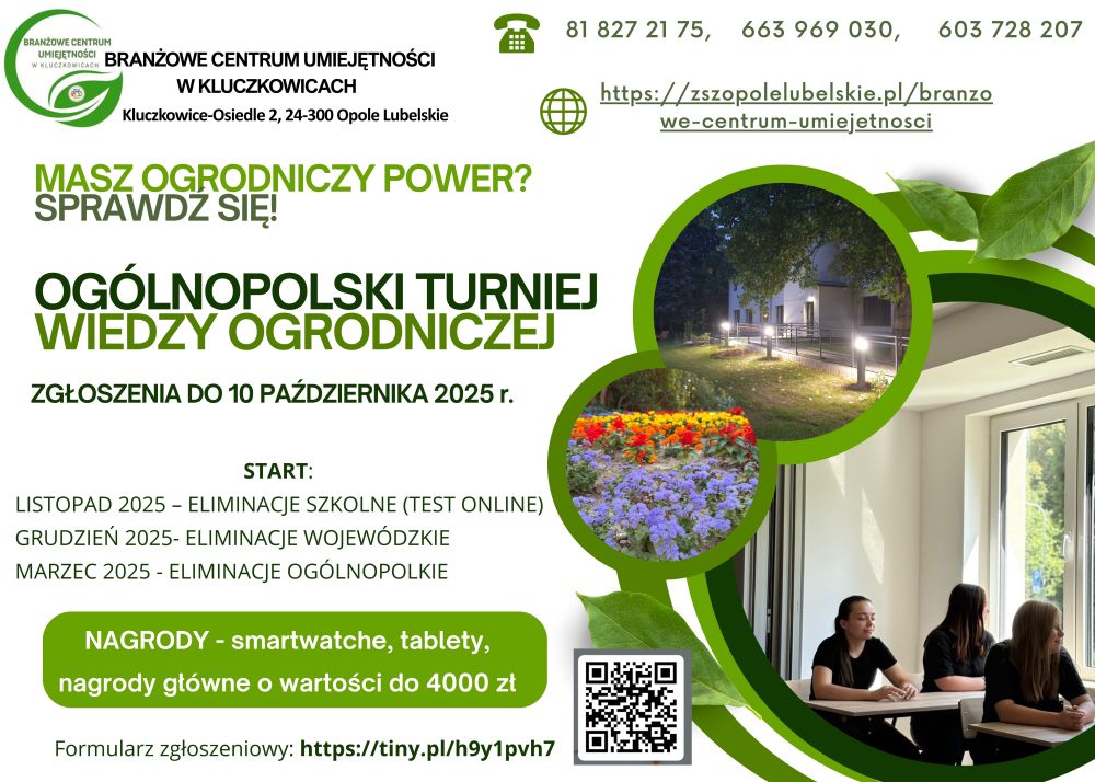 turniej wiedzy ogrodniczej