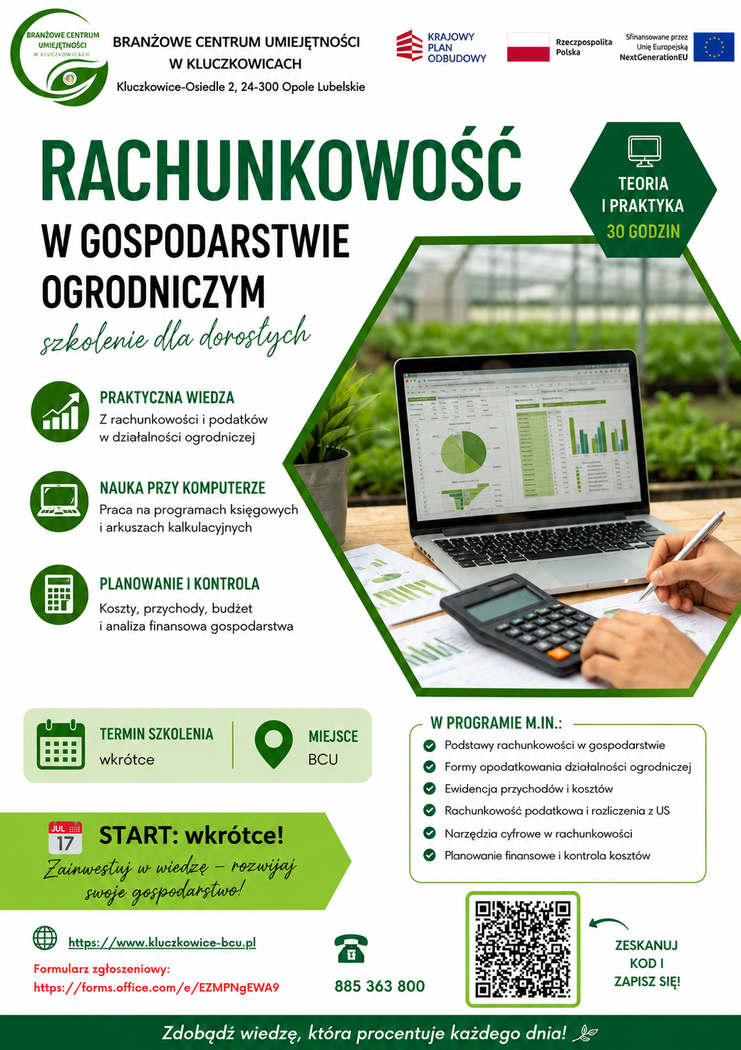 Rachunkowość w gospodarstwie ogrodniczym